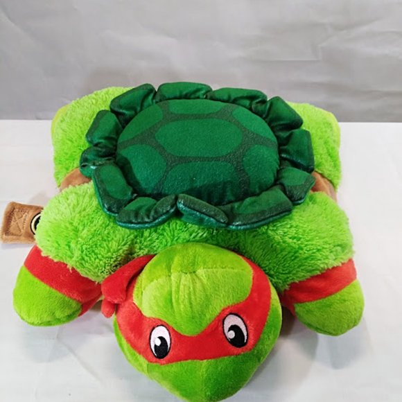 Nickelodeon 18" Pillow Pet Raphael Teenage Mutant Ninja Turtles - Picture 4 of 11